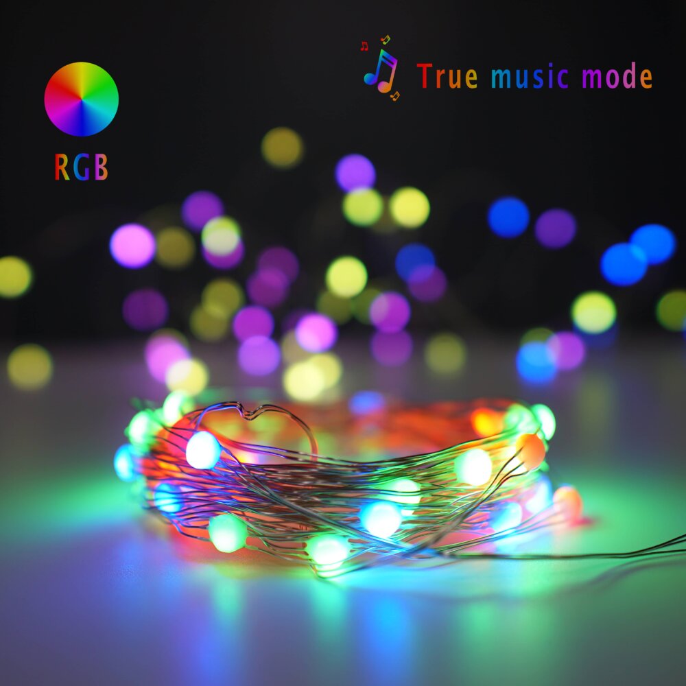 10 Meter Addressable string light with true music mode